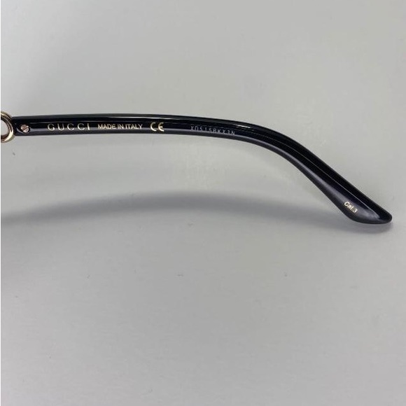 New ? Authentic Gucci Black Grey Square Ladies Gg0890s 001 55 Sunglasses